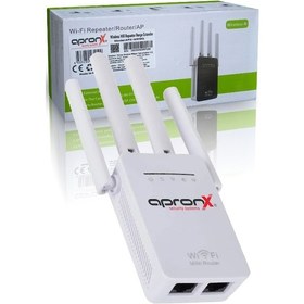 Resim Apronx APX-WR29Q 2.4 GHz 300Mbps Kablosuz Router 