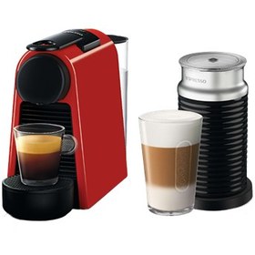 Resim Nespresso Essenza Mini D35 Kırmızı Bundle Kahve Makinesi Kırmızı 