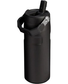 Resim Stanley The Iceflow Flip Straw 2.0 Pipetli Termos Bardak 0,47 Lt Siyah 