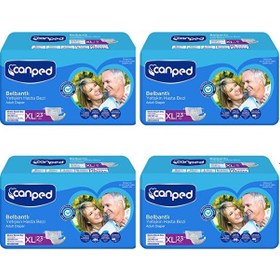Resim Canped Belbantlı Hasta Bezi Extra Büyük Boy Large 92 Adet 