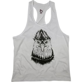 Resim Bluu Eagle Fitness Gym Tank Top Sporcu Atleti 