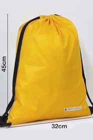 Resim Sarı 32x45 cm Su Geçirmez Büzgülü Krampon ve Spor Çantası 