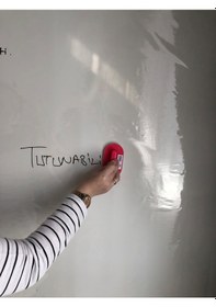 Resim 2 Tane Şeffaf Akıllı Kağıt Tahta 100 x 150 CM + Kalem 
