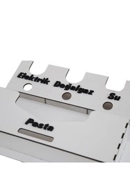 Resim EL YAPIMI Bölmeli Posta Fatura Kutusu 