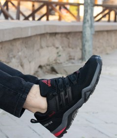 Resim STEPON Siyah Kırmızı Erkek Trekking Ayakkabı 
