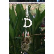 Resim Minik Ponponlu Harfli Dikiz Süsü Yeşil 