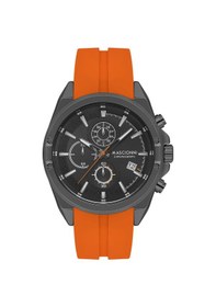 Resim Mascionni Turuncu Silikon Kordon Erkek Kol Saati Lm.1.2300s.5 Siyah 