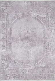 Resim Westminster Gri Çizgili Pamuk Makine Halısı 120x180 