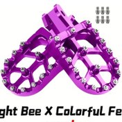 Resim Dashanshop Mor Surron Ayaklık Pedal Destek Light Bee X Elektrikli Motosiklet Off-road Mor 