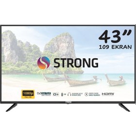 Resim Strong MT43ES4000 43" 109 Ekran Uydu Alıcılı Full HD LED TV 