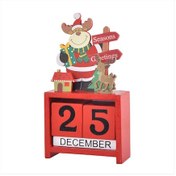 Resim Anjiexun Masa Takvimi Masaüstü Sayı Tarih Ahşap Bloklar Takvim B 