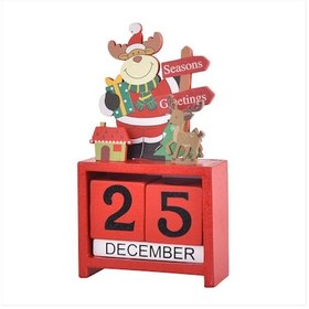 Resim Anjiexun Masa Takvimi Masaüstü Sayı Tarih Ahşap Bloklar Takvim B 