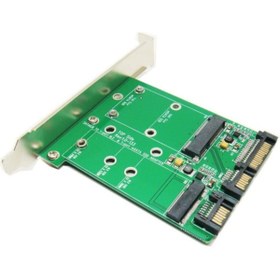 Resim KEEPRO Pci Msata Sata M.2 Ngff Sata Çevirici M2 Ngff Sata Mini Sata Sata Çevirici Nvme Ssd Lere Olmaz 