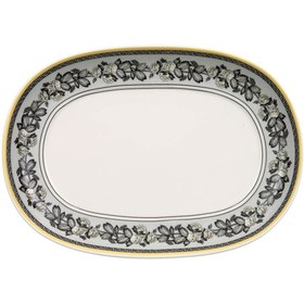 Resim Audun Ferme Porselen Oval Servis Tabağı 20 cm 