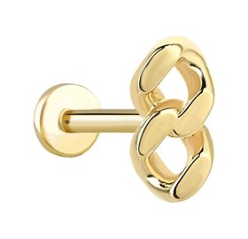 Resim Cherry By Özkonak İkili Gurmet Tragus Piercing Sarı 