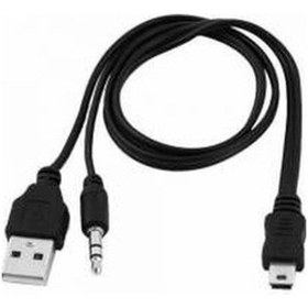 Resim Mp3 Çalar Müzik Kutusu Kablosu Usb 3.5Mm Aux Mini 5Pin 