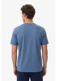 Resim Nautica Erkek Mavi Regular Fit T-shirt-14605 