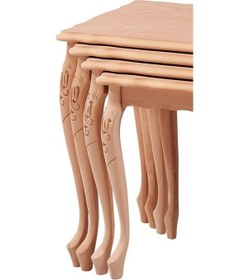 Resim Zigon Lükens Aslan Oyma Model Sehpa Ham Torna Kayın Ayak Iskelet (452763706) 