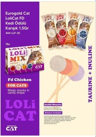 Resim Eurogold Lolicat Karışık Kedi Ödül Maması 1.5 G 15'li 