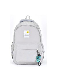 Resim Elatae Unisex Ortopedik Çok Gözlü Günlük Seyahat Okul Sırt Çantası Gri 51709 