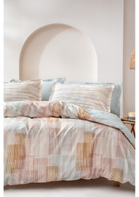 Resim Yataş Beddinng Dales Çift Kişilik Ranforce Nevresim Takımı Adaçayı 