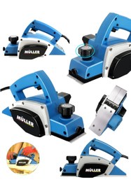 Resim Pro Müller Alman XS-line 4200 Motor Korumalı Otomatik Şanzıman Çift Bıçaklı Planya Rende Makinesi 