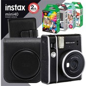 Resim Instax Mini 40 Fotoğraf Makinesi ve Mega Hediye Seti Siyah 