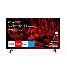 Resim Axen AX55UMN253 55'' Uhd Webos 2.0 Smart D-Dual Led 