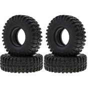 Resim Reedark 4 Adet 1/10 Rc Araç Lastiği - 113x39x46mm Kauçuk Tekerlek Scx10, D90, Cc01 Uyumlu 