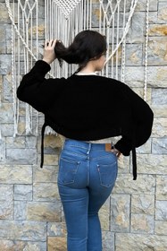 Resim nancastore el örgüsü hırka bolero 