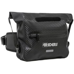Resim GARAJJ 4Riders Carbon WP Series Belty Bel Çantası Siyah 