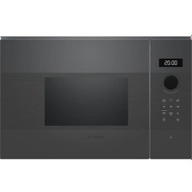 Resim Bosch BFL524MH2 20 L Ankastre Mikrodalga Fırın Siyah 
