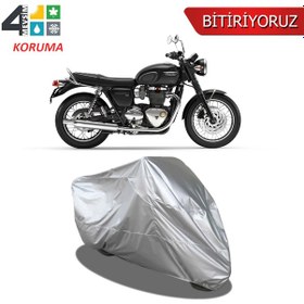 Resim Triumph Bonneville Branda Motosiklet Brandası 