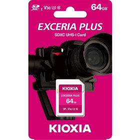 Resim Kıoxıa Excraı Plus 64 GB V30 U3 A1 Microsd Hafıza Kartı 
