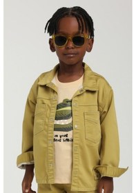 Resim Xo Kids Erkek Çocuk Gömlek 1-4 Yaş 2597 Fıstık Yeşili 