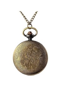 Resim Valkyrie Vintage Roma Rakamlı Cep Saati Köstekli Saat Bakır 