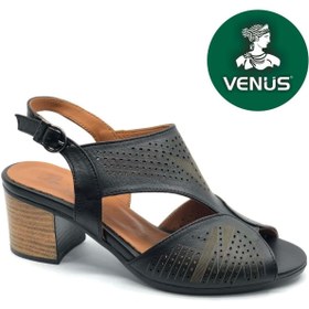 Resim Venüs Limbati Hakiki Deri Comfort Ortopedik Kadın Sandalet 