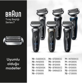 Resim Braun Series 7 Elektrikli Tıraş Makinesi Yedek Başlığı, 74S 