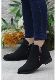 Resim Mehmet Mete 4273 Fashion Sıcak Astar Kaymaz Taban Kadın Bot 001 