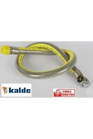 Resim KALDE Doğalgaz Gaz Hortumu Ocak Baglantı Fleks Hortumu 150cm 