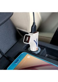 Resim Black&Decker Pıusb2Be 3.1 Amper Çift Çıkışlı Usb Araç Şarj Cihazı 