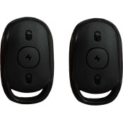 Resim Serfhyff 2 Parça Kopyala Uzaktan Kumandalı 3 Düğmesi Akıllı Çoğaltıcı 433MHZ Çoğaltıcı Anahtar Yüksek Hassasiyet Kablosuz Verici (Yurt Dışından) 