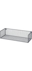 Resim Wess Dizayn Metal Mutaf Banyo Duvar Rafı 2 'li Set WD-101 