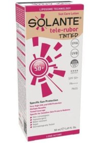 Resim Solante Tele-Rubor Tinted Güneş Losyonu SPF50+ 50 ML 