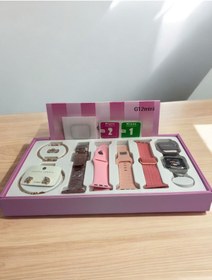 Resim ROTECH G12 Mini Bileklik,Kolye,Yüzük,Küpe,Seti Hediyeli Amolde Ekran Watch G12 Mini Akıllı Saat 