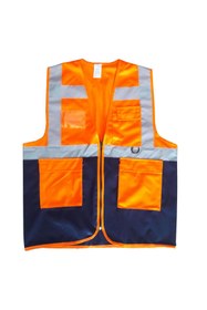 Resim FrereConception Yönetici İkaz Yeleği Turuncu/Lacivert S Beden 