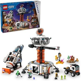Resim LEGO® City Uzay Üssü ve Roket Fırlatma Rampası 60434 8+ Yaratıcı Oyuncak Yapım Seti - 1422 Parça 