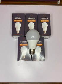 Resim ogonline Serdem 9w Led Ampul Tasarruflu Uzun Ömürlü 6500k Beyaz Işık E27 Duy 5 Adet 