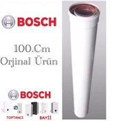 Resim Bosch Uyumlu / Buderus Yoğuşmalı Baca Uzatması İlavesi 100 Cm 