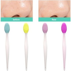 Resim Siyah Nokta Dudak Burun Gözenek Temizleyici Fırça 